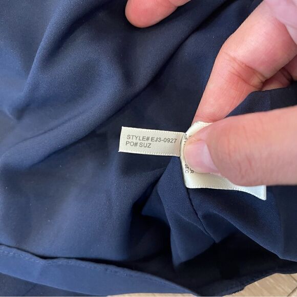 ELIZA J
Women's Halter-Wrap-Neck Crepe-Back-Satin Gown - Picture 9 of 11